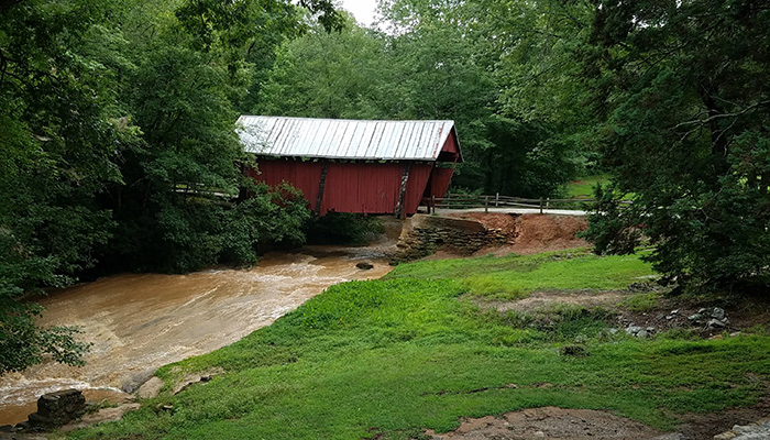 covered bridge